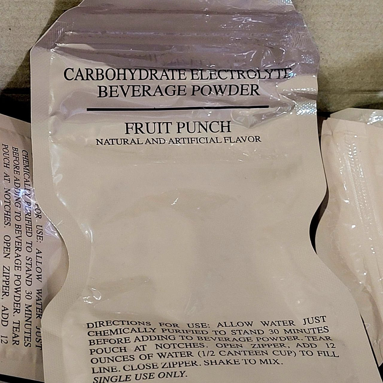 US Military Surplus Ratfukked MRE Components