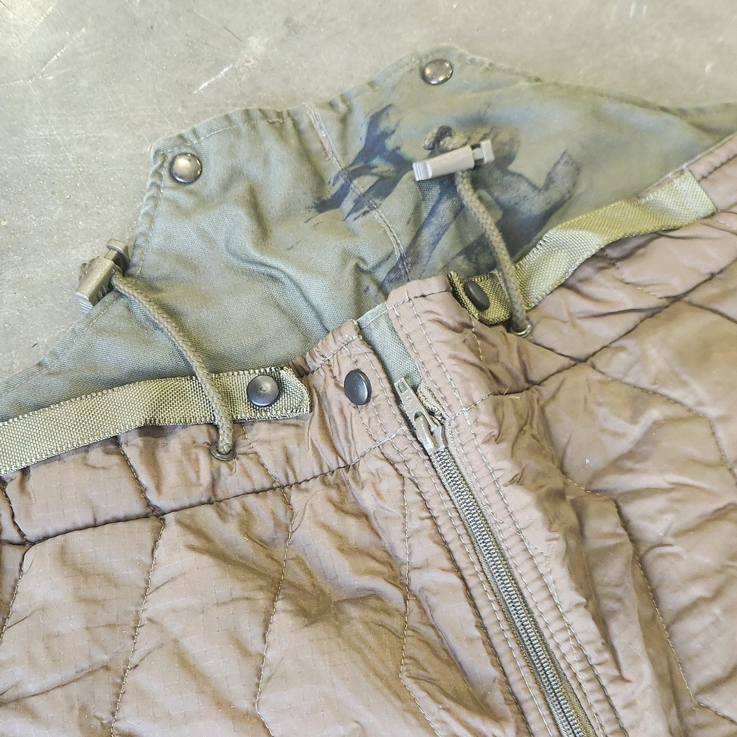 German Surplus OD Cold Weather Pants Liners - New