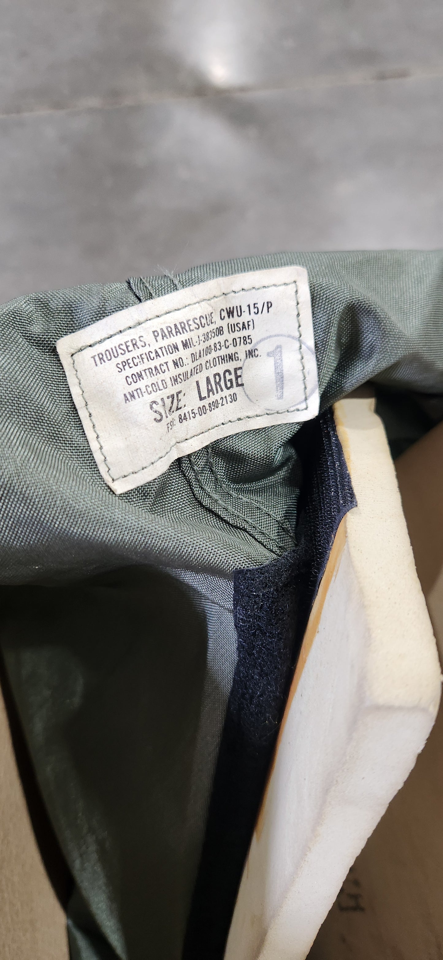 USAF CWU-15/P Pararescue PRTS Uniforms