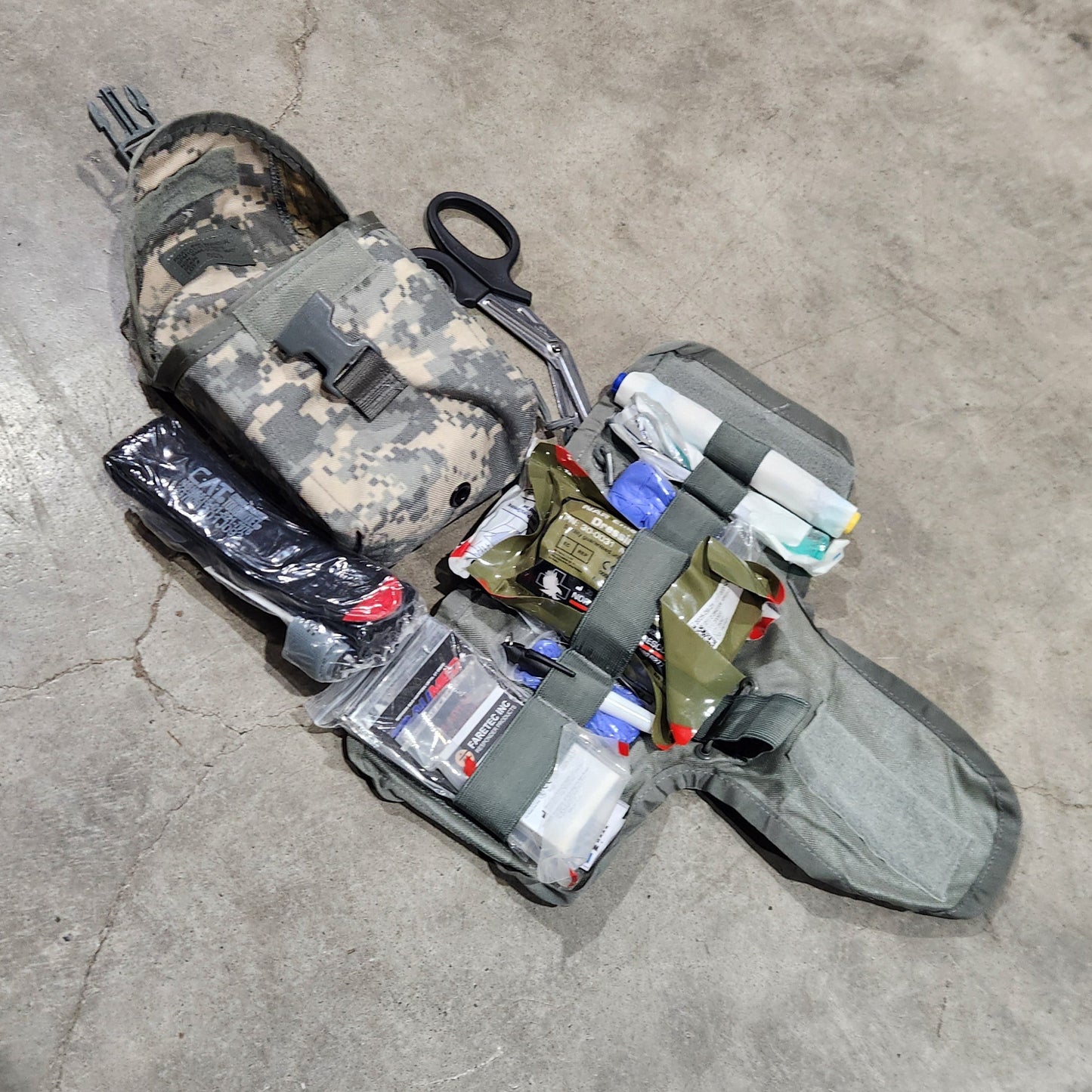 USGI IFAK (Individual first aid kit) Pouch - Multiple Patterns, Used