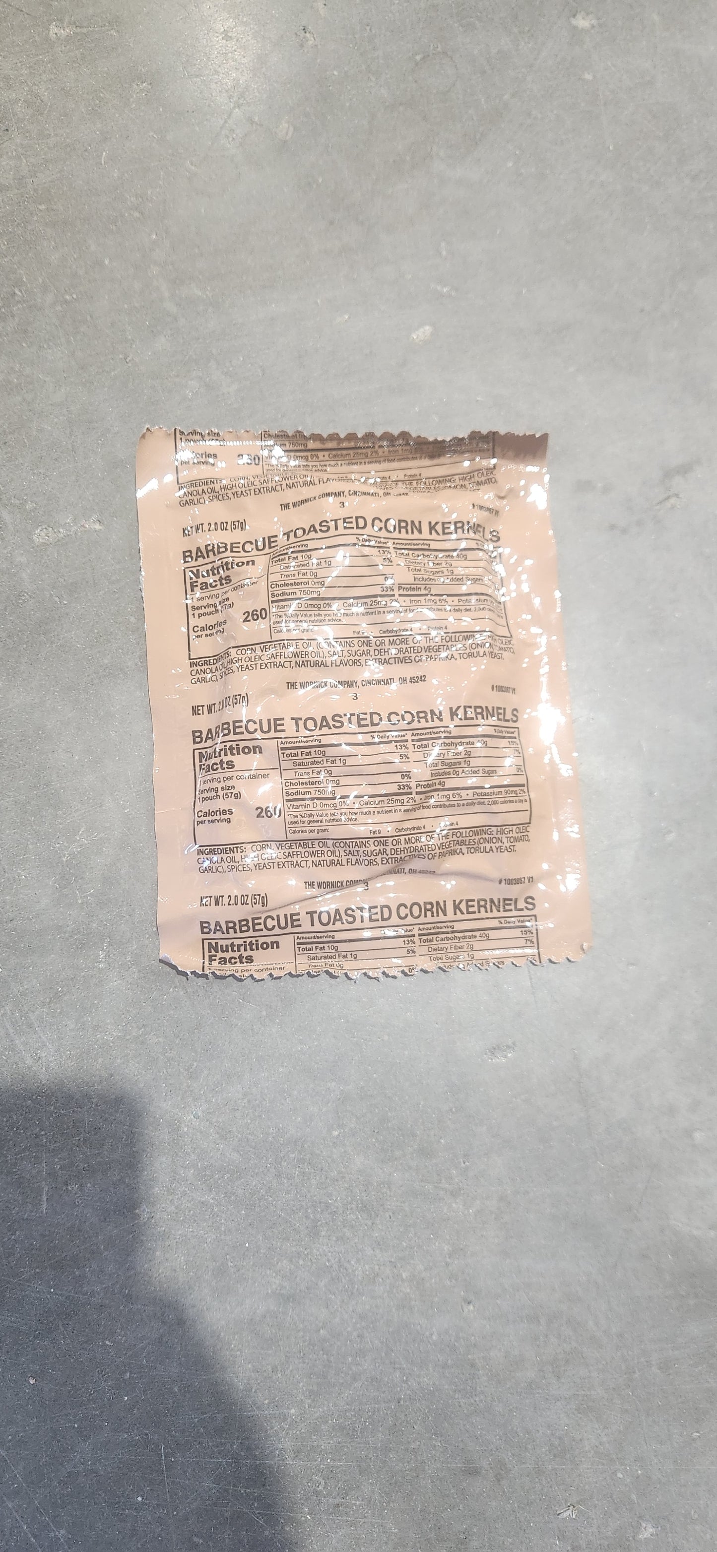 US Military Surplus Ratfukked MRE Components