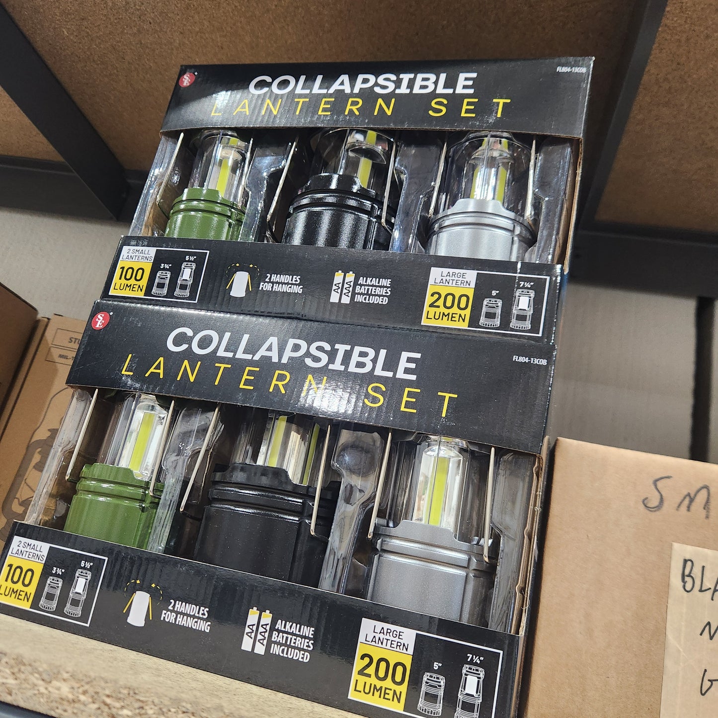 3-Piece Collapsible Lantern Set