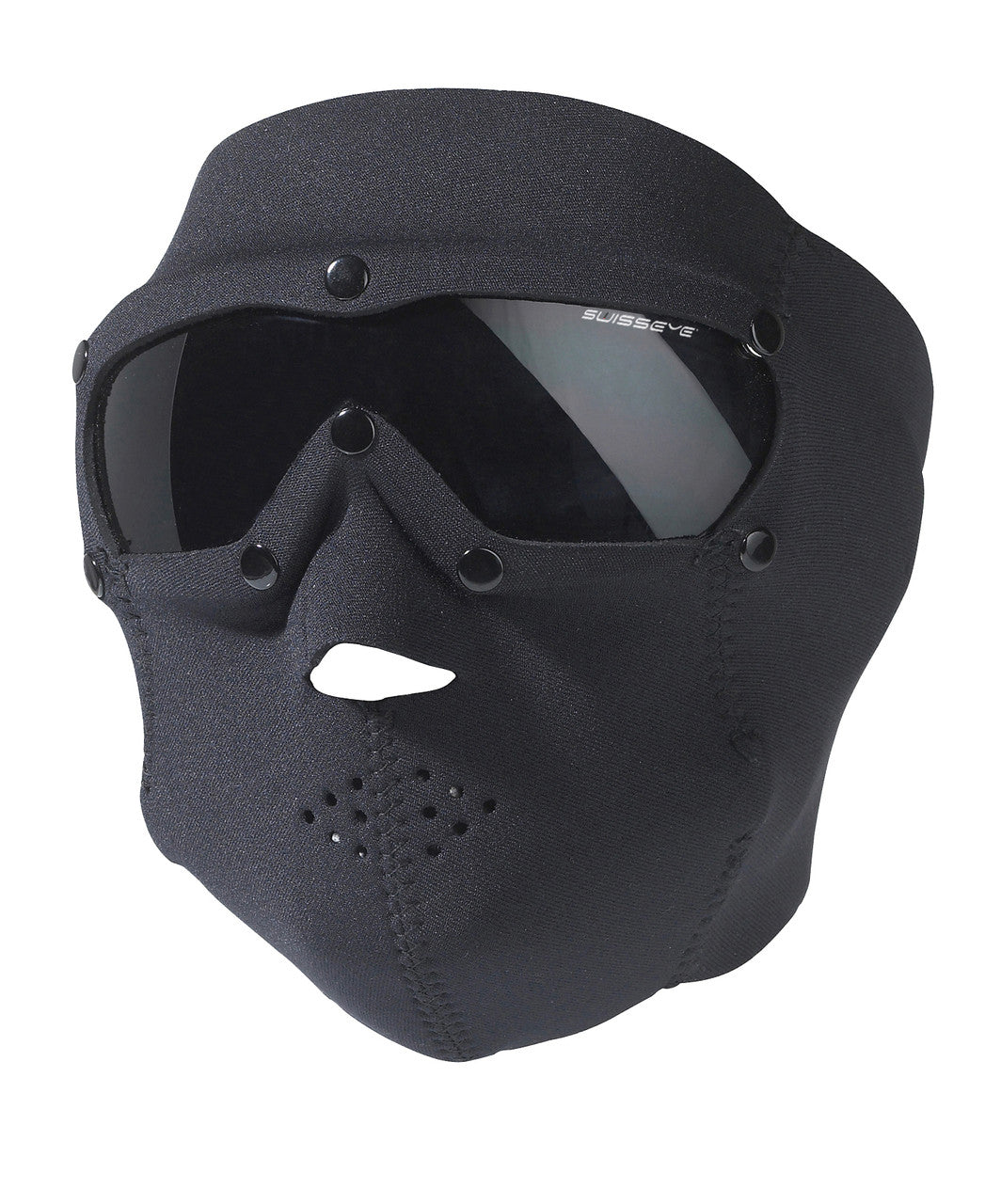 SwissEye Black Neoprene Mask with Ballistic Smoke Lenses