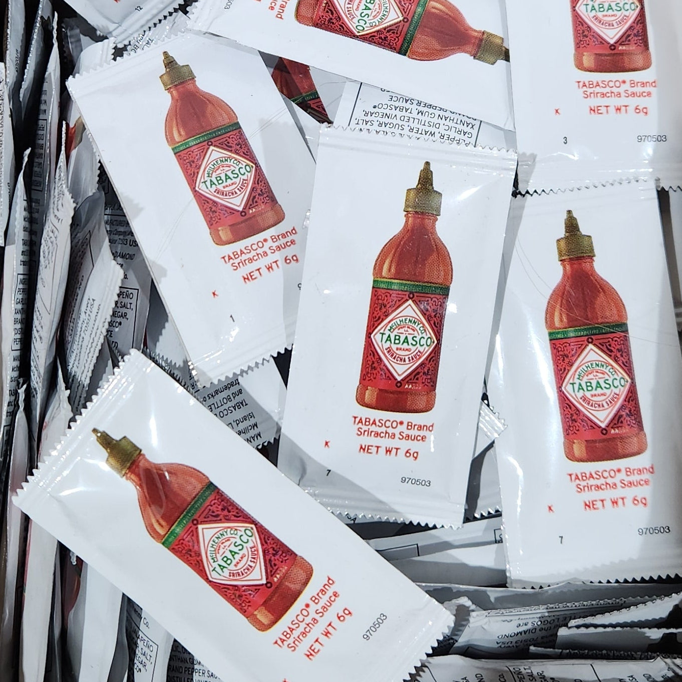 Tabasco Hot Sauce Packets