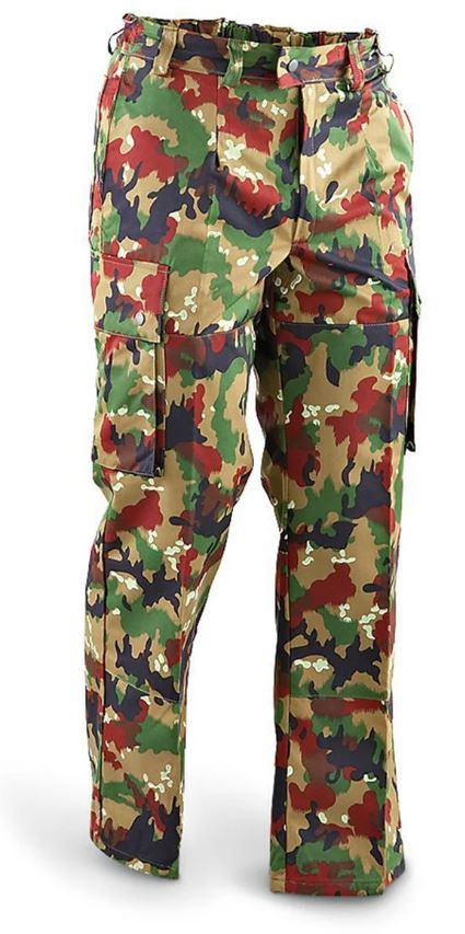 Swiss Surplus TAZ 83 Camo Field Pants