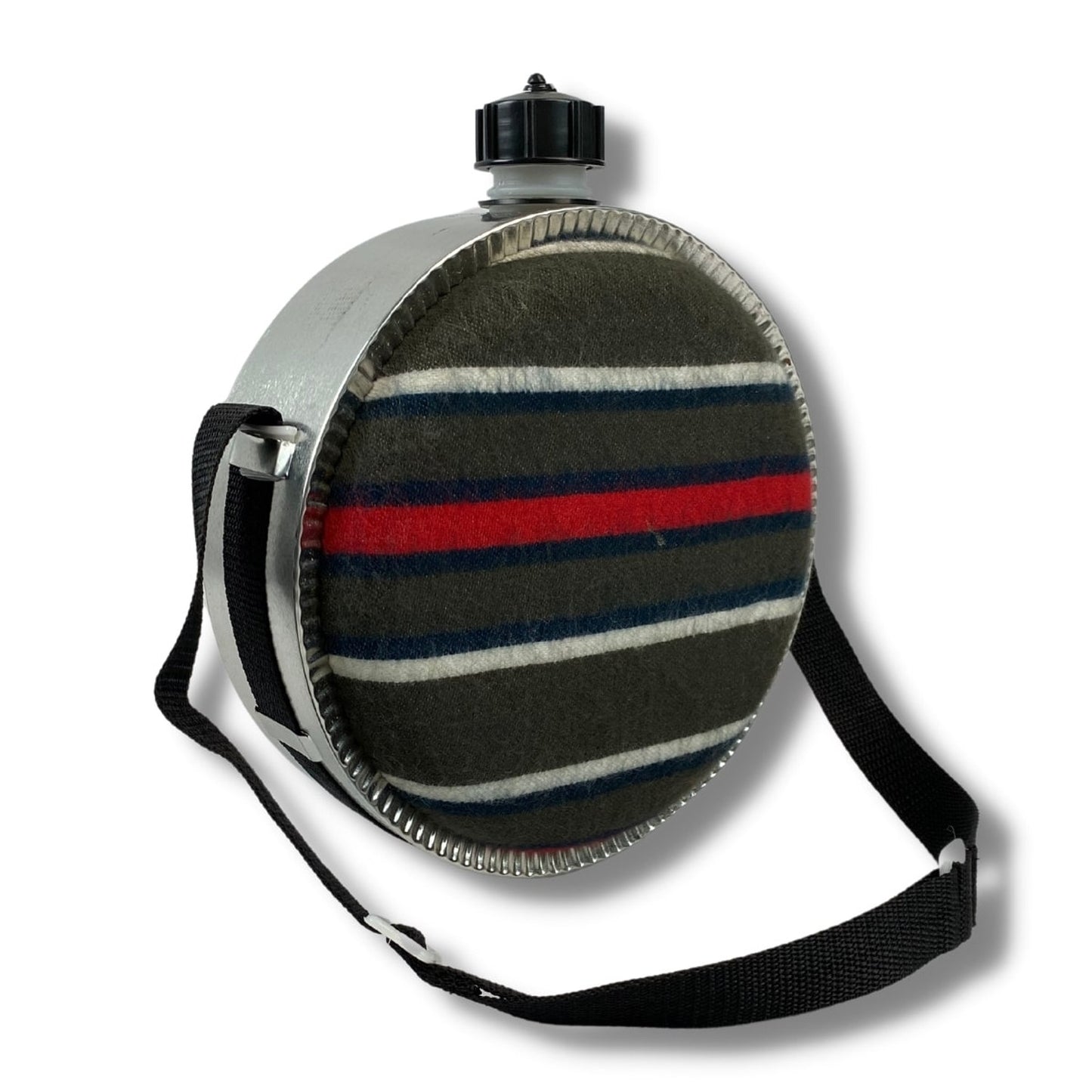 Western Style 4 Quart Round Canteen