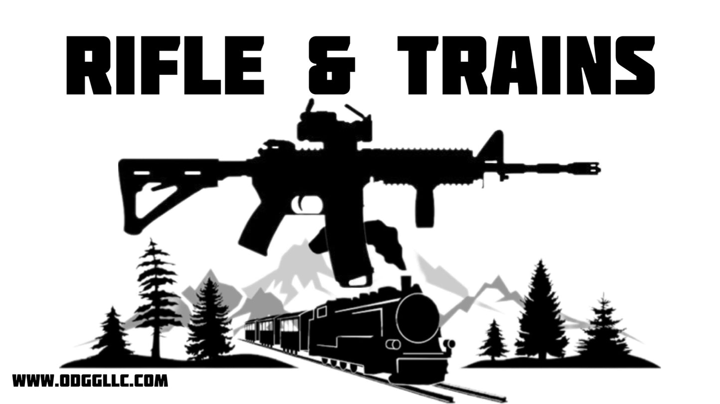ODGG RIFLE & - STICKERS