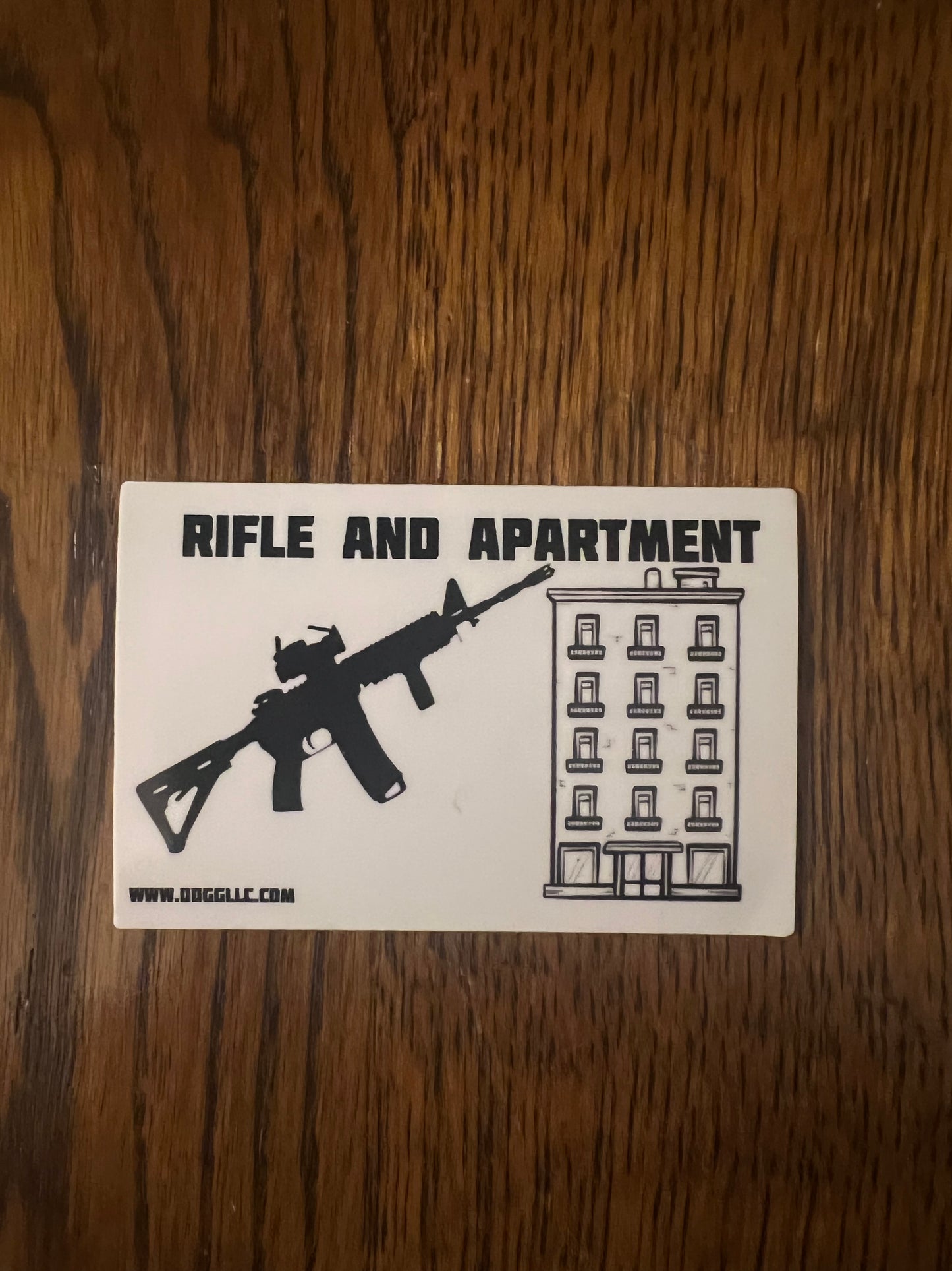ODGG RIFLE & - STICKERS