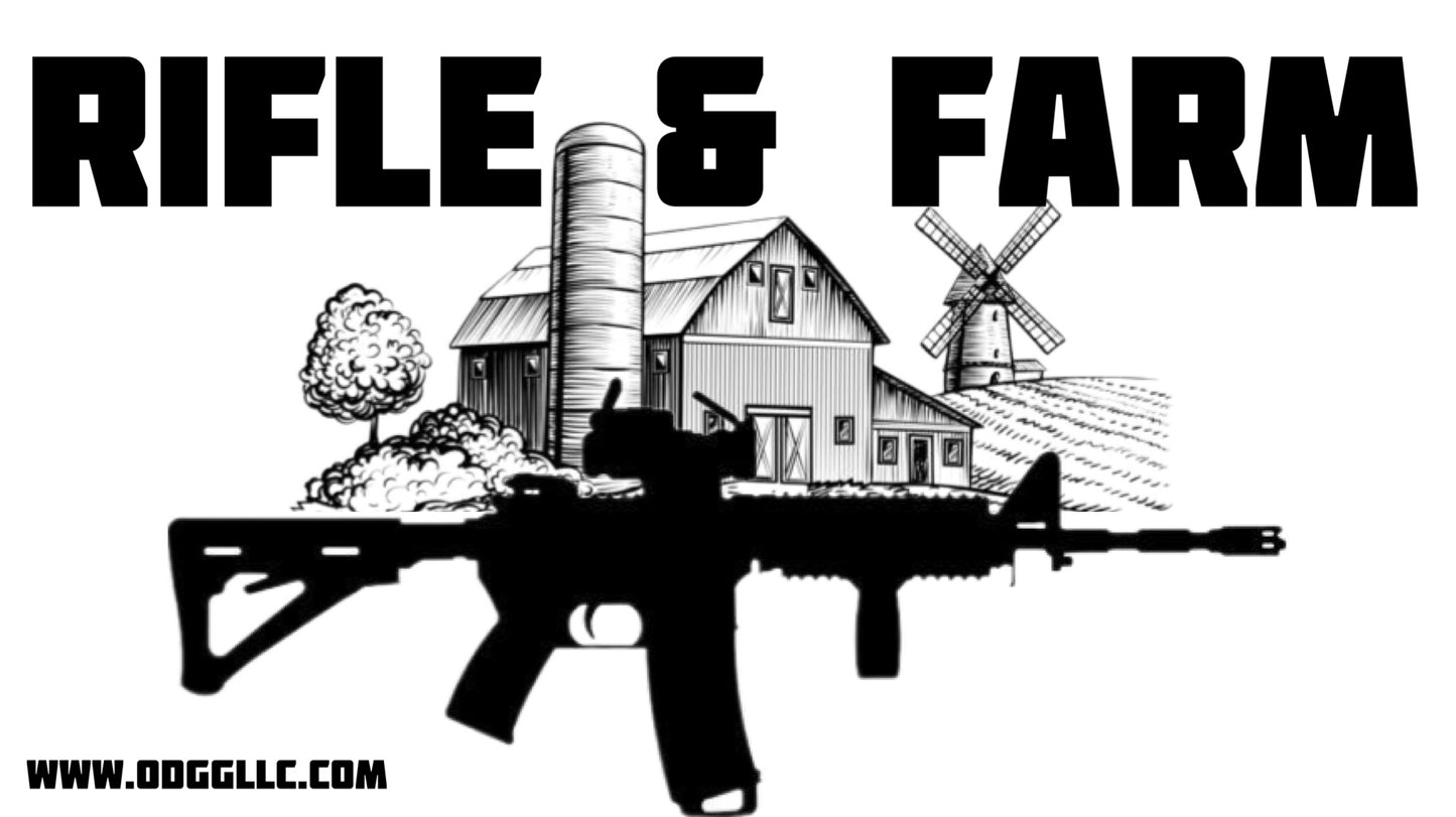 ODGG RIFLE & - STICKERS