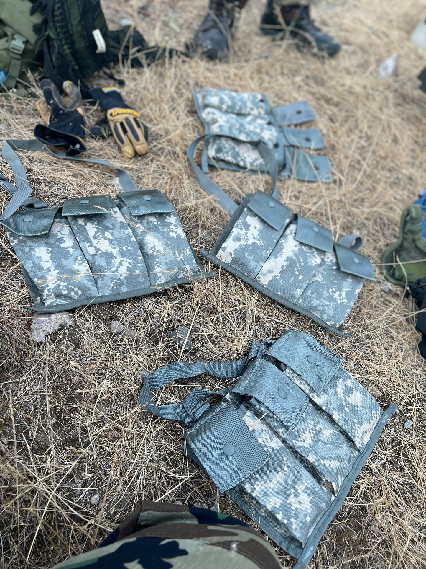 US Military Surplus MOLLE-ii Six Mag Bandoliers - Multiple Patterns