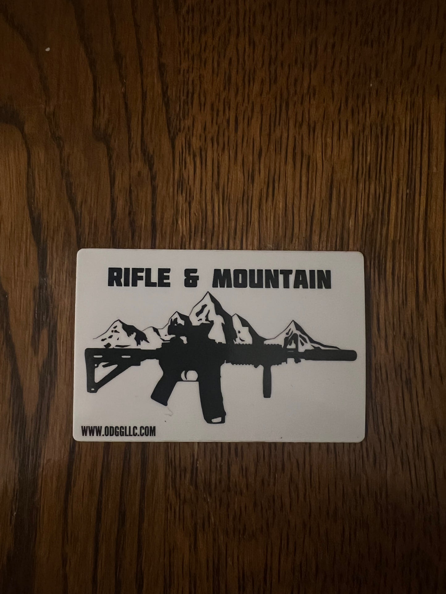 ODGG RIFLE & - STICKERS