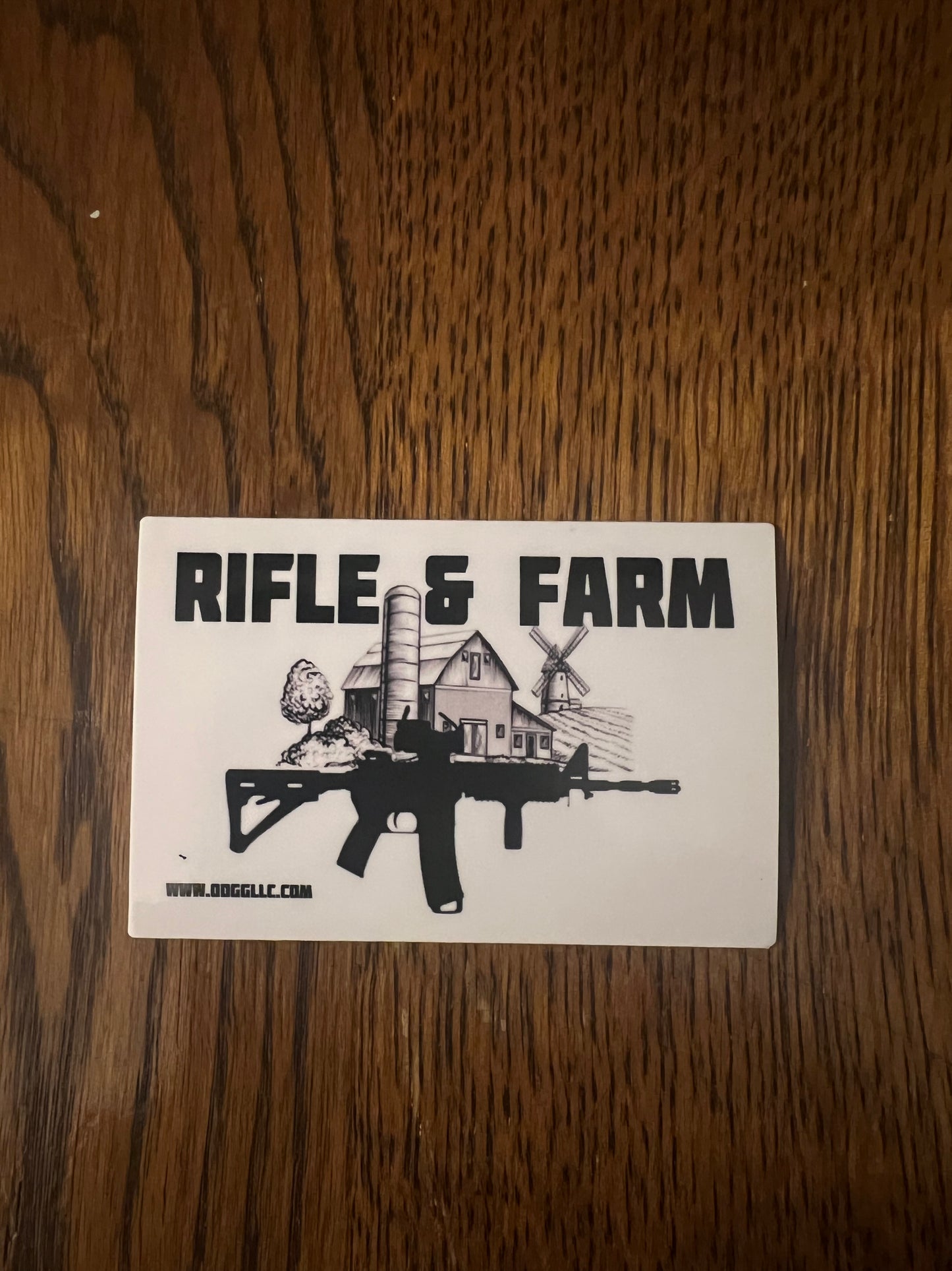 ODGG RIFLE & - STICKERS