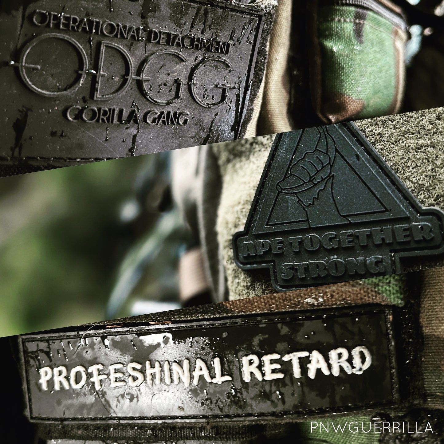 ODGG Professional Reeetard PVC Patch