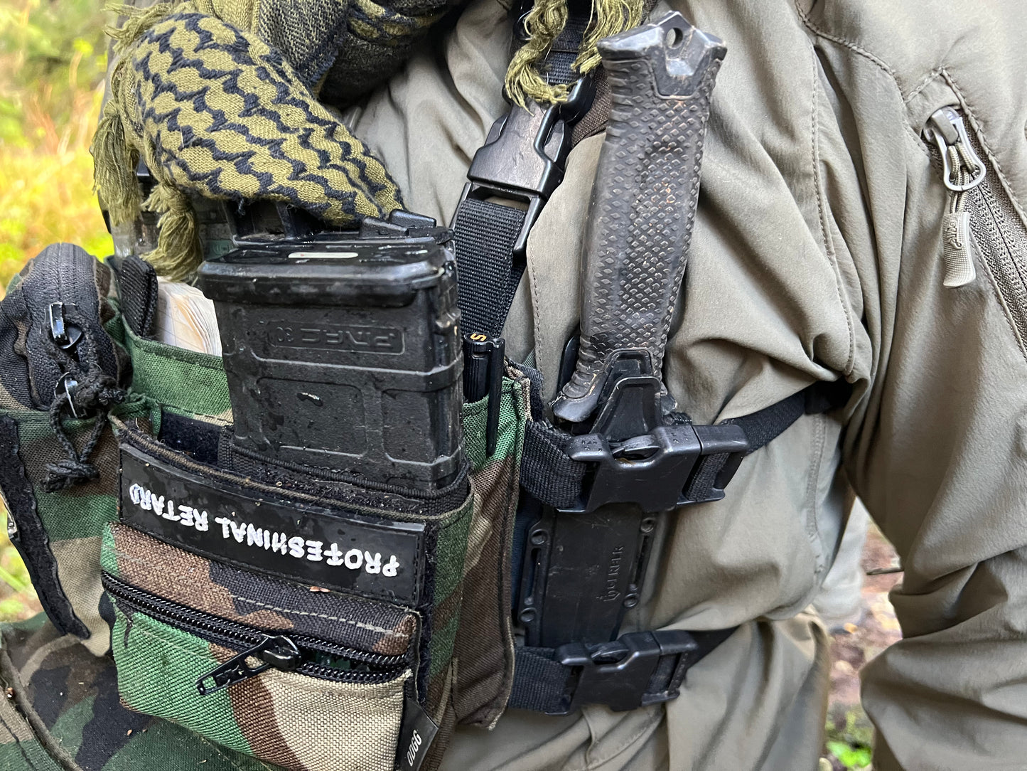 ODGG Professional Reeetard PVC Patch