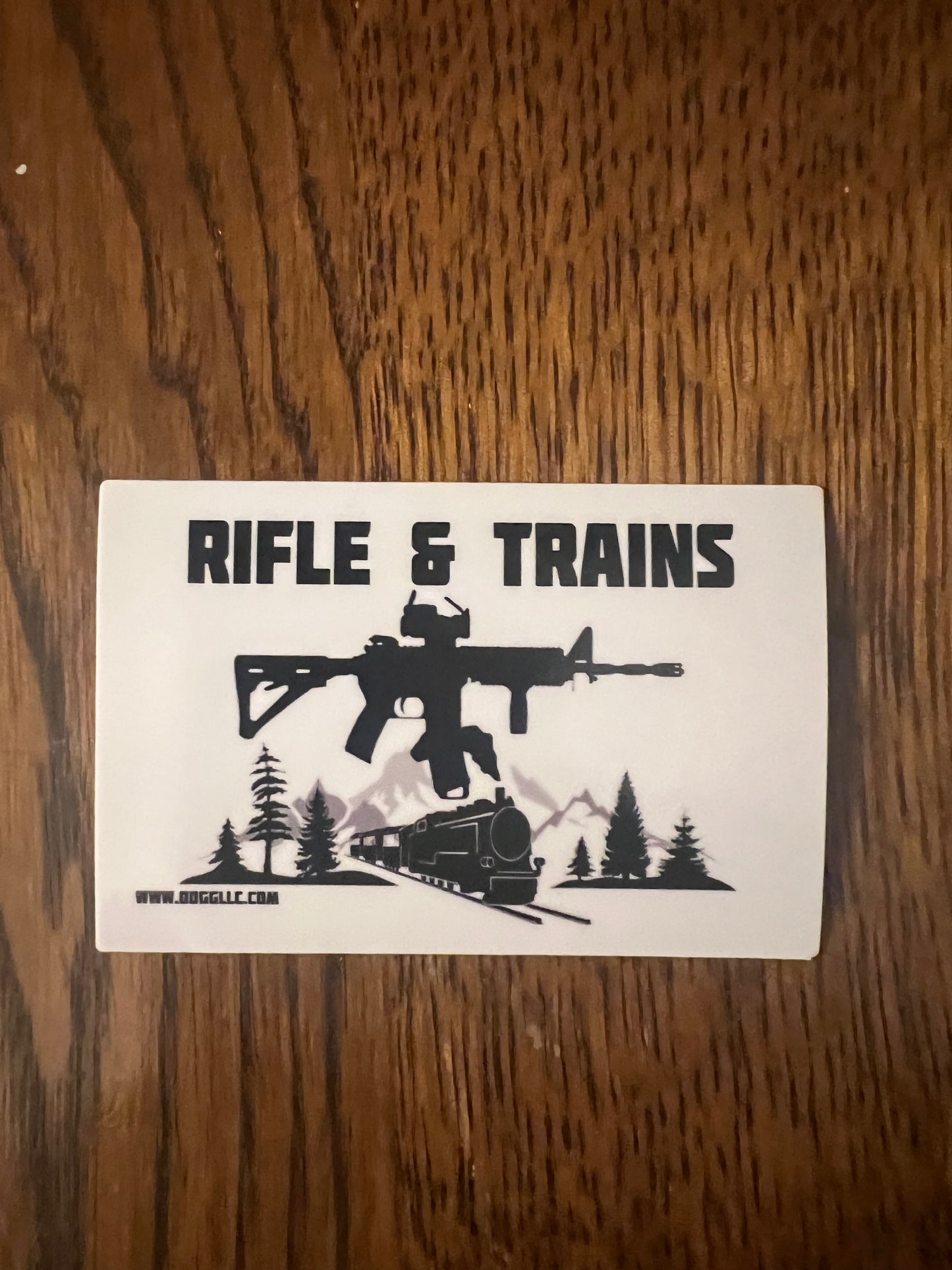 ODGG RIFLE & - STICKERS