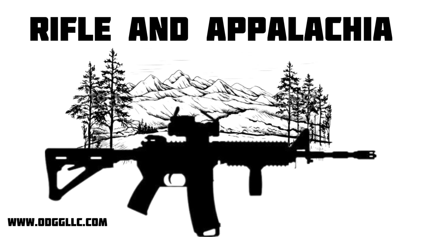 ODGG RIFLE & - STICKERS