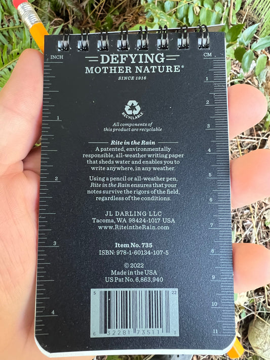 Rite In The Rain Notebook