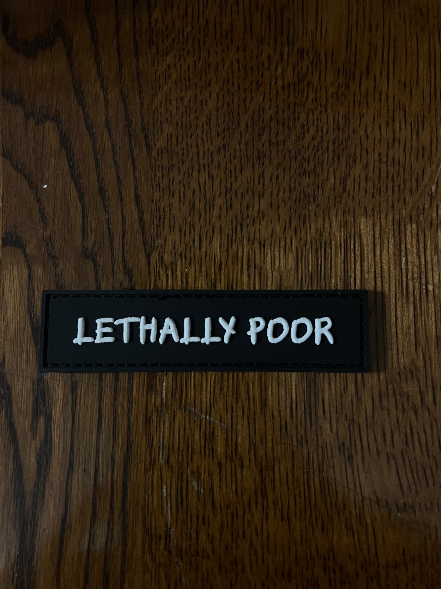 ODGG Lethally Poor Patch and Sticker