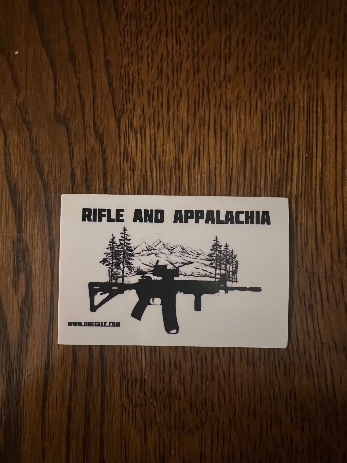 ODGG RIFLE & - STICKERS