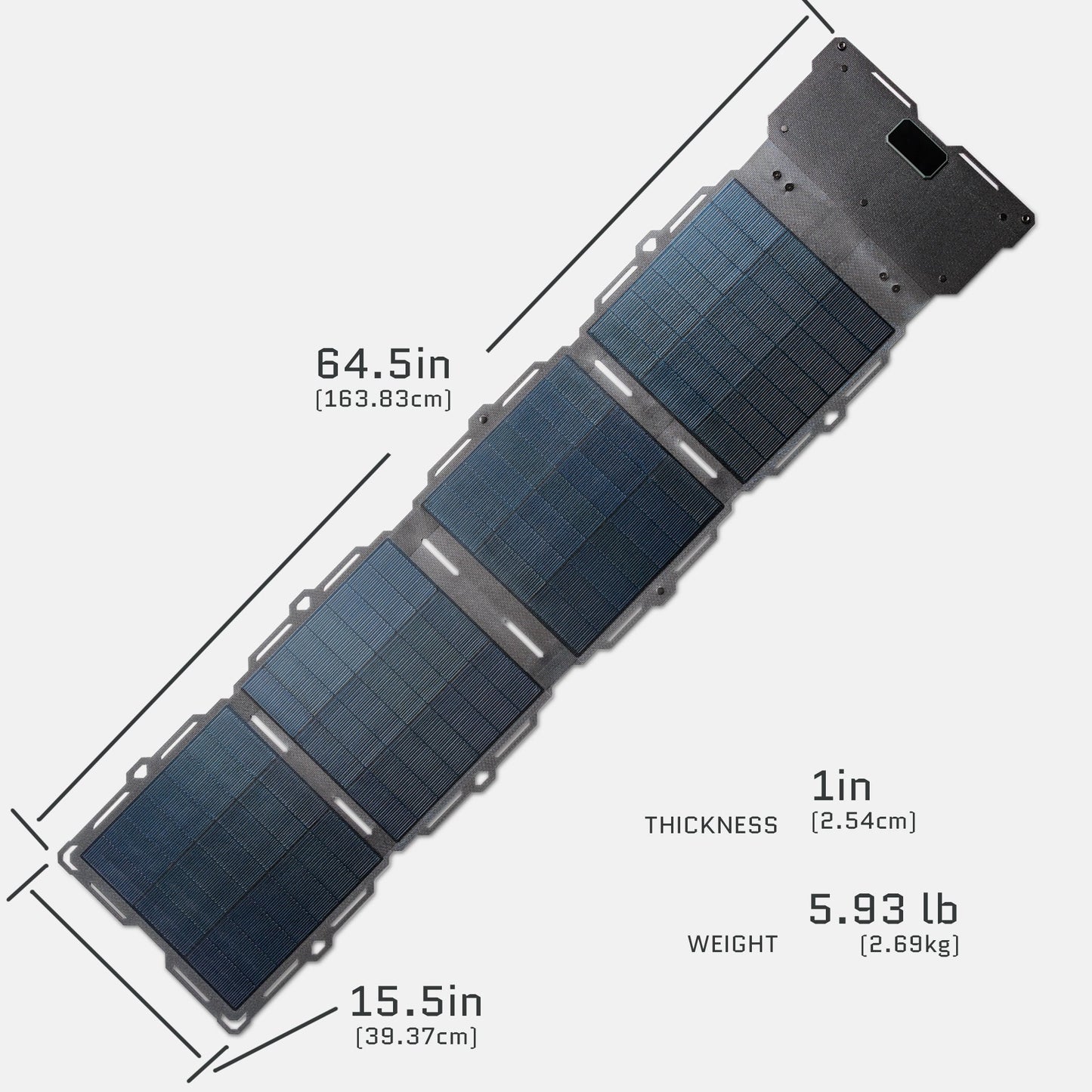 Dark Energy Spectre 56W Solar Panel