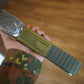 MIL-TEC OD/Black 40mm Belt with Stone-Washed Buckle