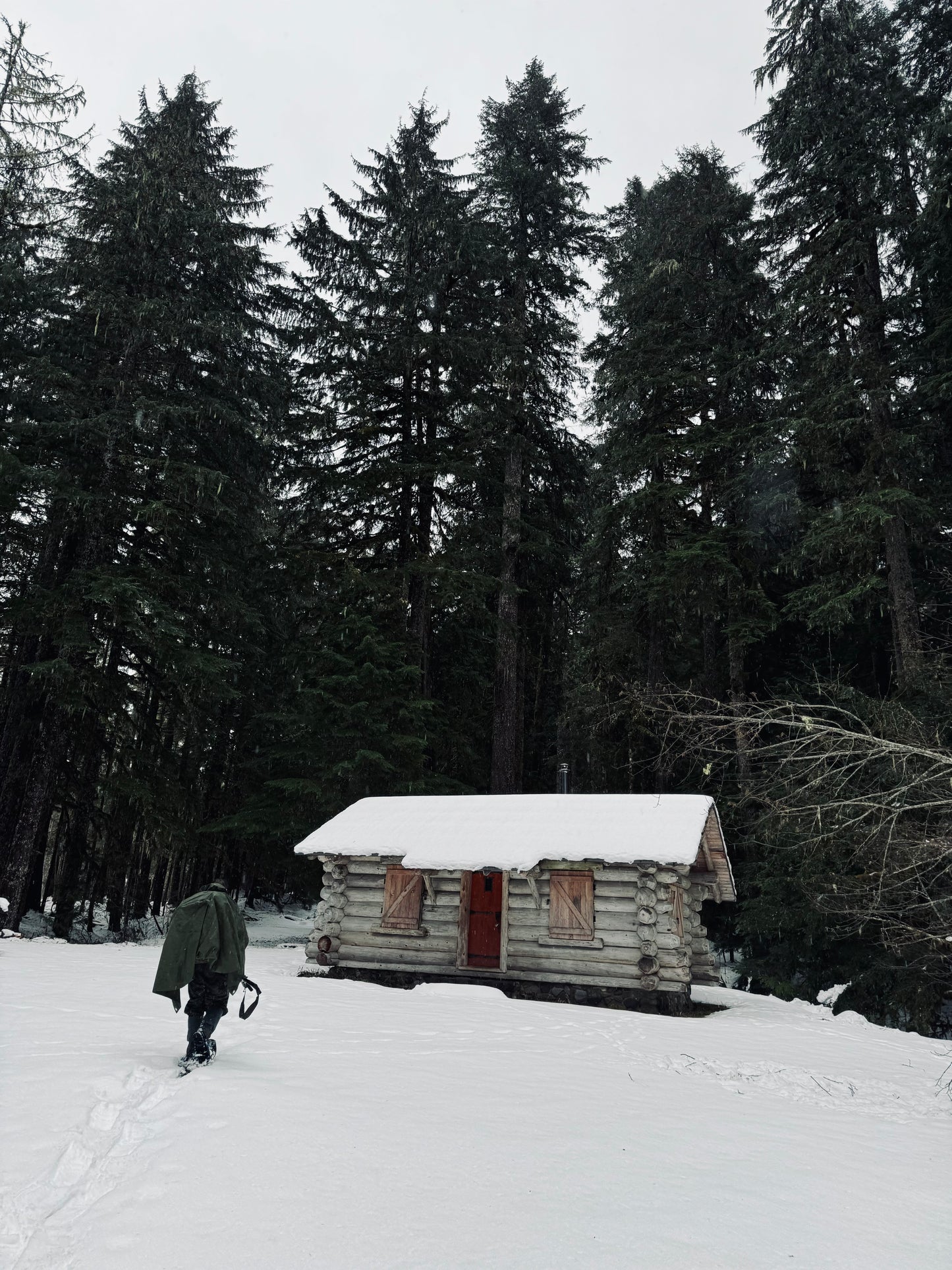 Romanian Military Canvas Half Shelter/Cape/Tarp