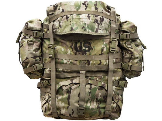 USGI MOLLE-ii Multicam / OCP Large Rucksack w/ Sustainment Pouches and Frame - Used