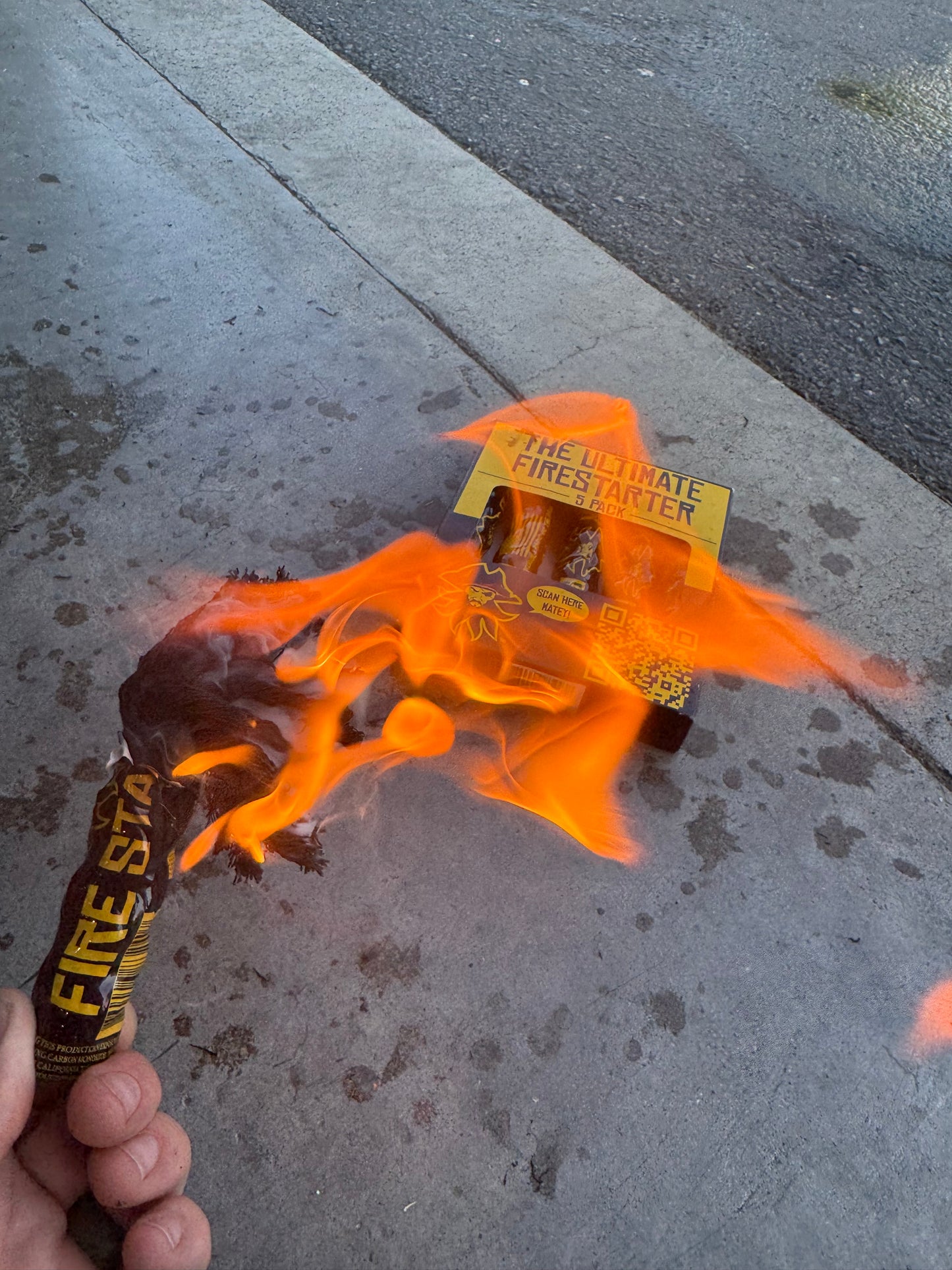 Blackbeard Fire Starter Rope - Single