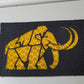 Poppins' Patches Geometric Mammoth Laser Cut Patch