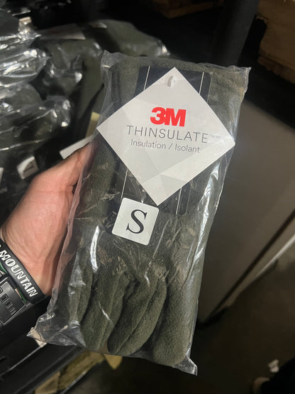 MIL-TEC Thinsulate Fleece Gloves - Olive Drab