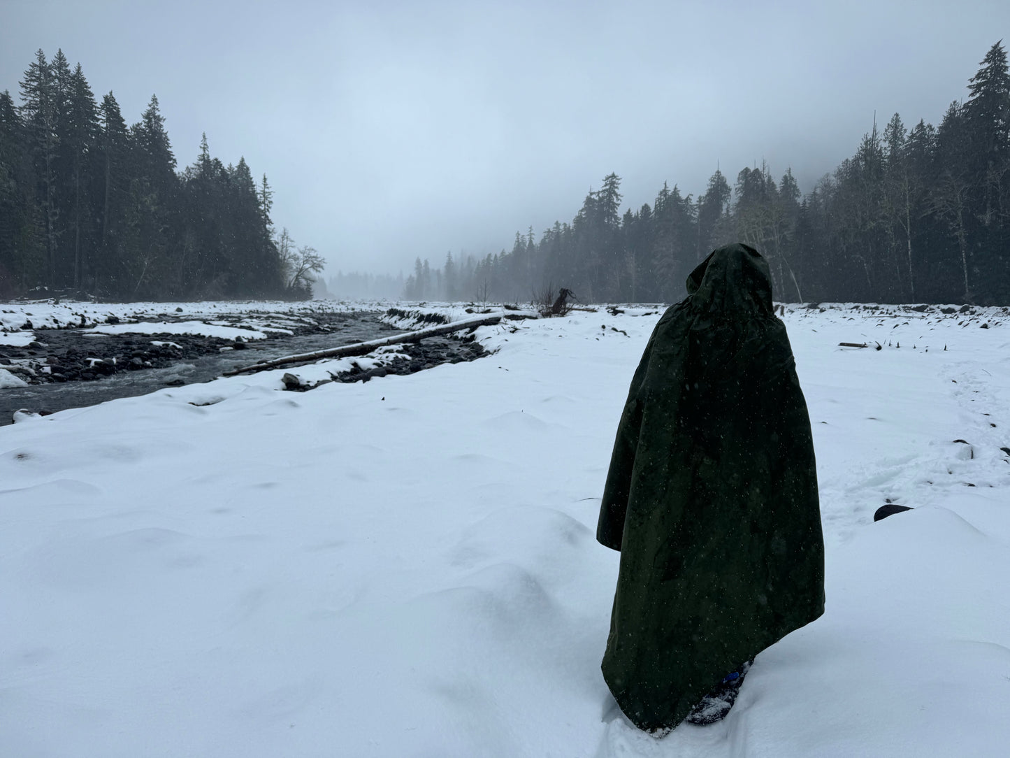 Romanian Military Canvas Half Shelter/Cape/Tarp