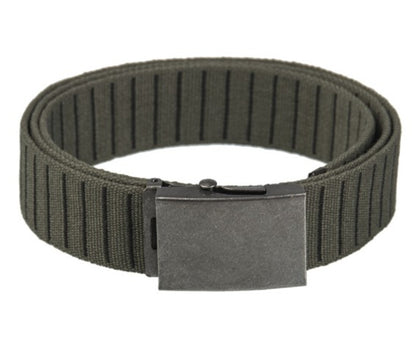MIL-TEC OD/musta 40 mm vyö kivipestyllä soljella