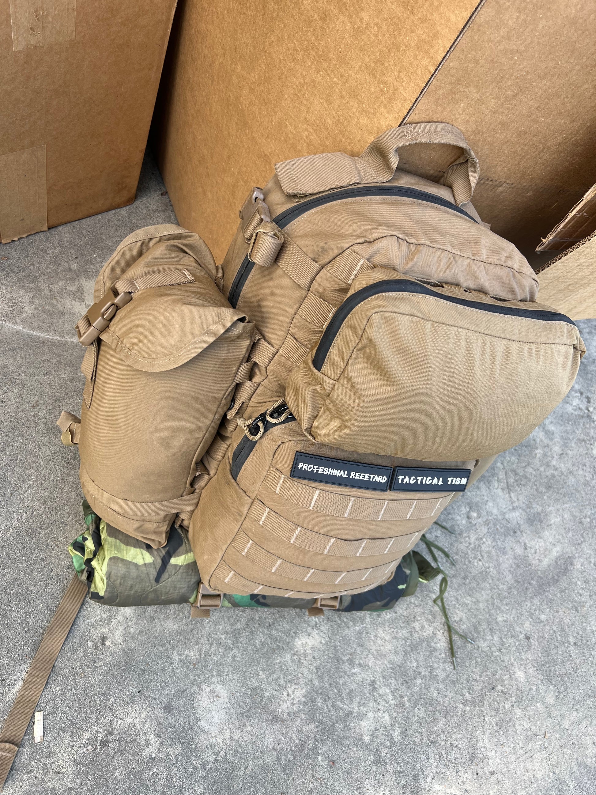 USMC Pack Improved Modification Kit Upgrade For FILBE Main Ruck - OV Innovations - Foto 2