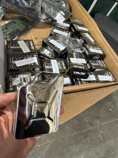 Mil-Tec Stainless Jerry Can Flask