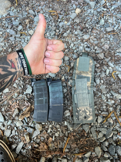 US Military Surplus MOLLE-ii Double Magazine Pouches