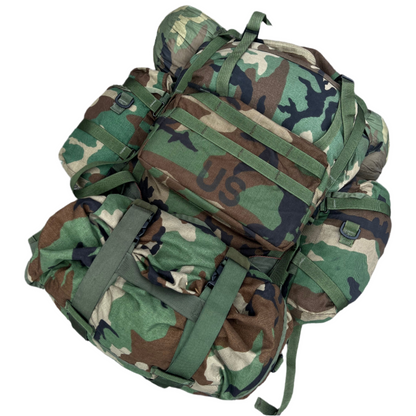 USGI MOLLE-ii M81 Woodland Rucksack and Parts