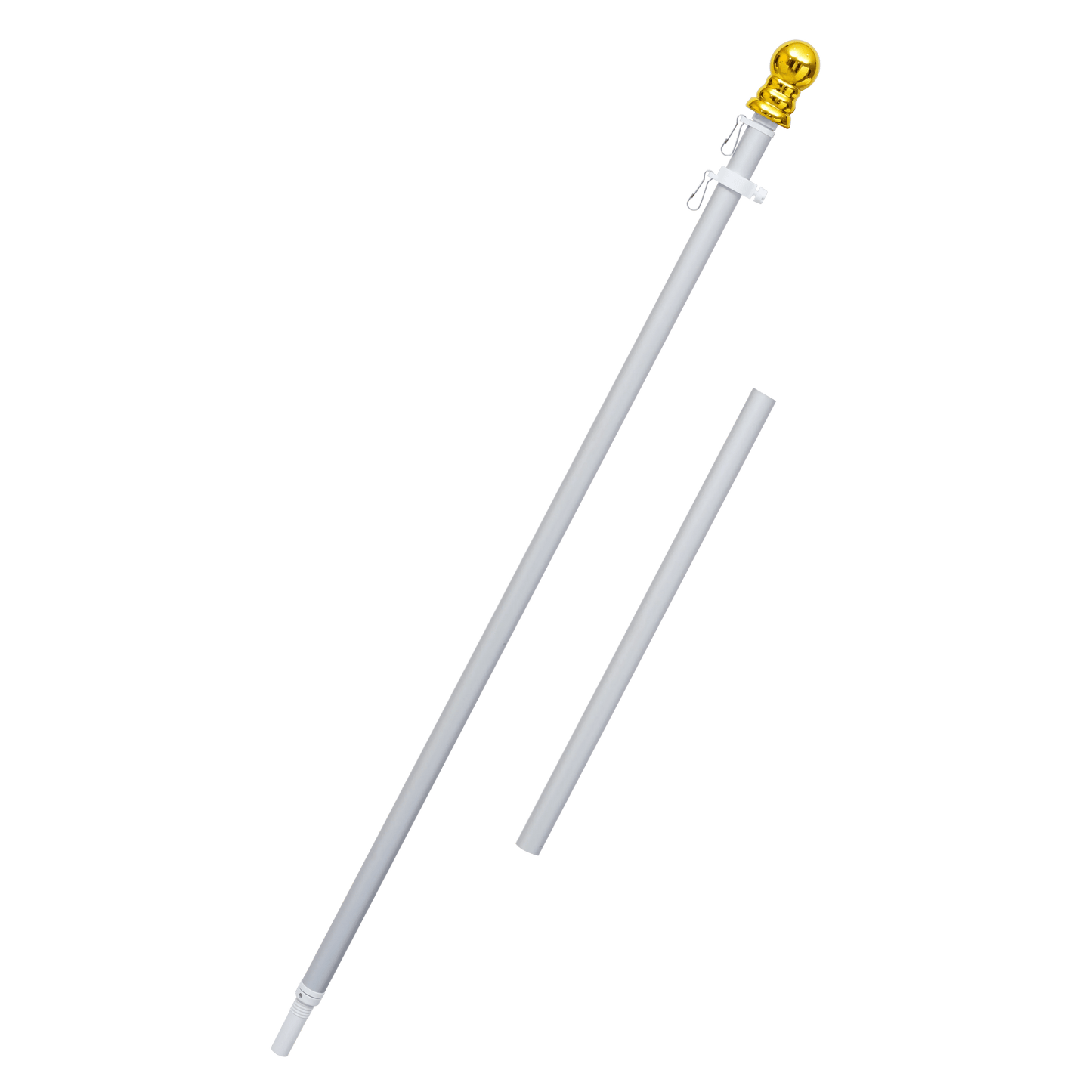 2-Section 5FT Aluminum Flagpole