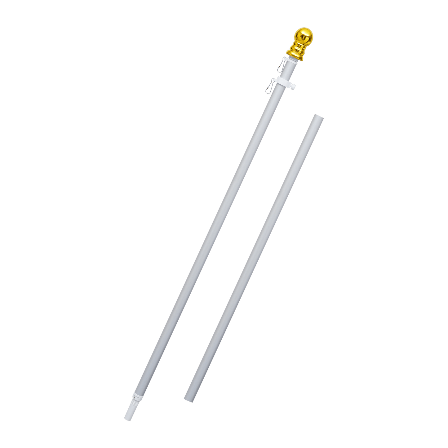 2-Section 6FT Aluminum Flagpole
