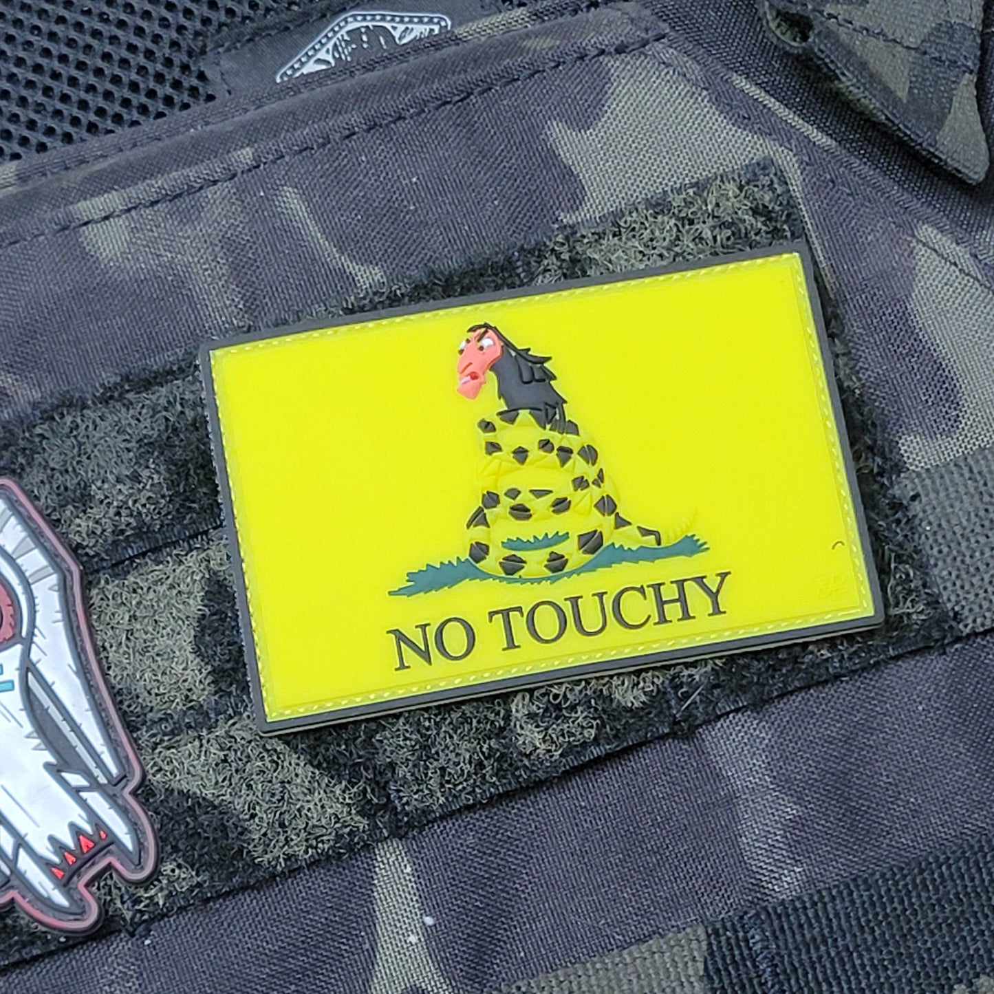 Poppins' Patches No Touchy PVC Morale Patch