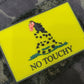 Poppins' Patches No Touchy PVC Morale Patch