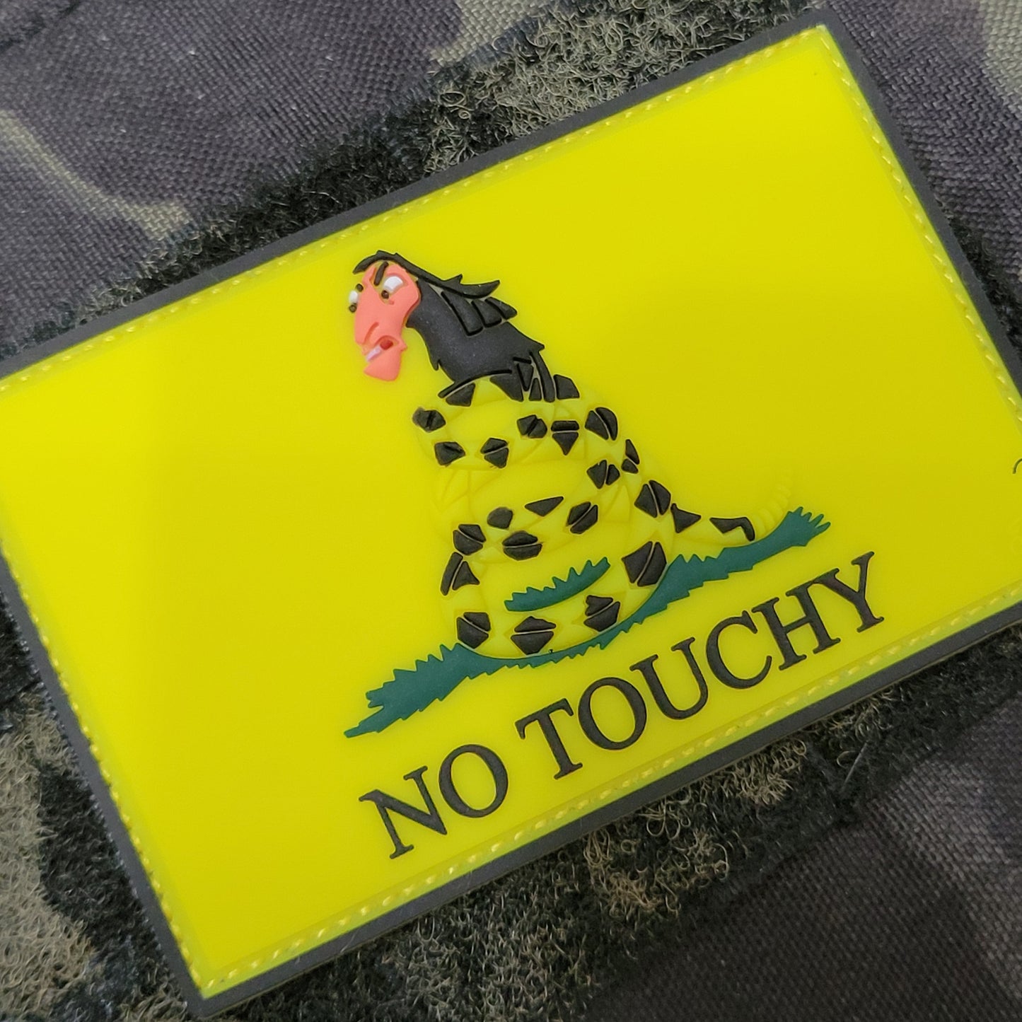 Poppins' Patches No Touchy PVC Morale Patch