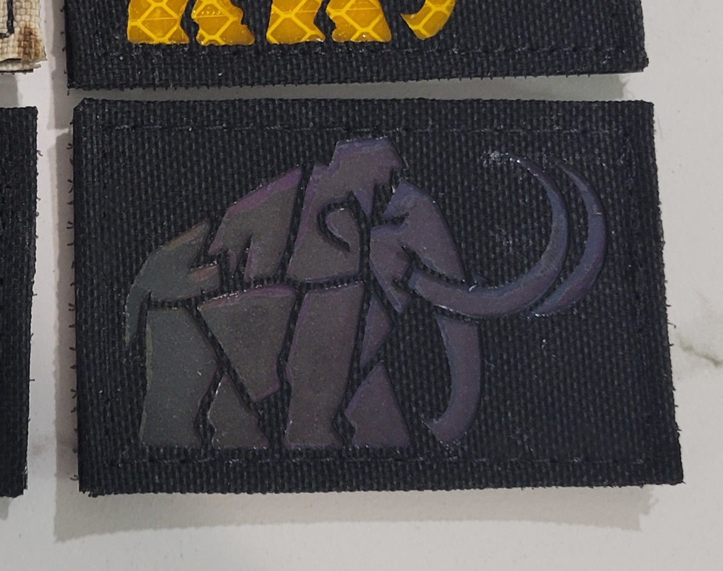 Poppins' Patches Geometric Mammoth Laser Cut Patch
