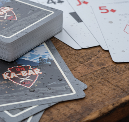Ka-Bar Trail Marking Playing Cards