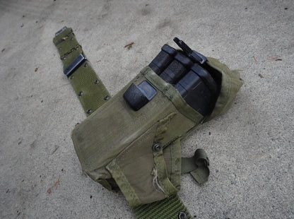 USGI LC-1 OD ALICE Triple Magazine Pouch