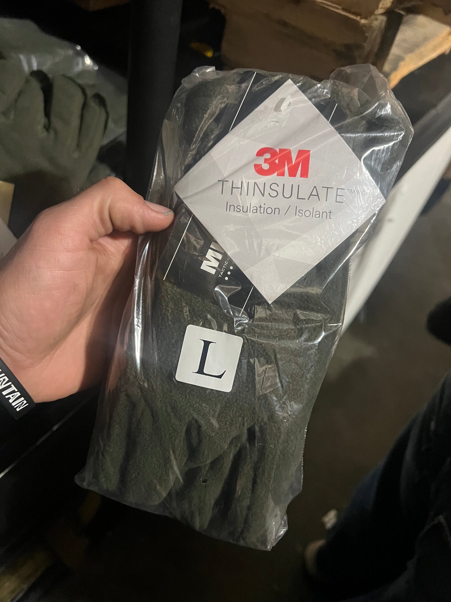 MIL-TEC Thinsulate Fleece Gloves - Olive Drab