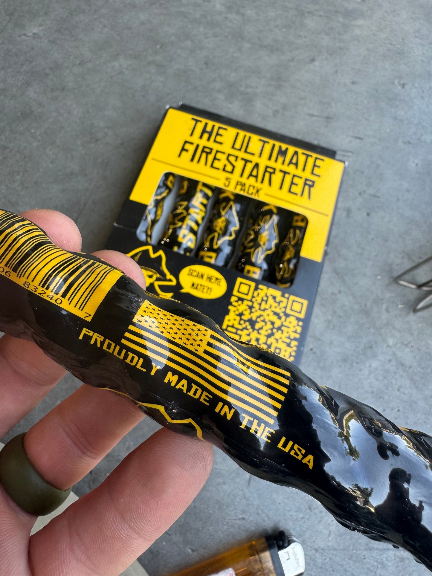 Blackbeard Fire Starter Rope - Single
