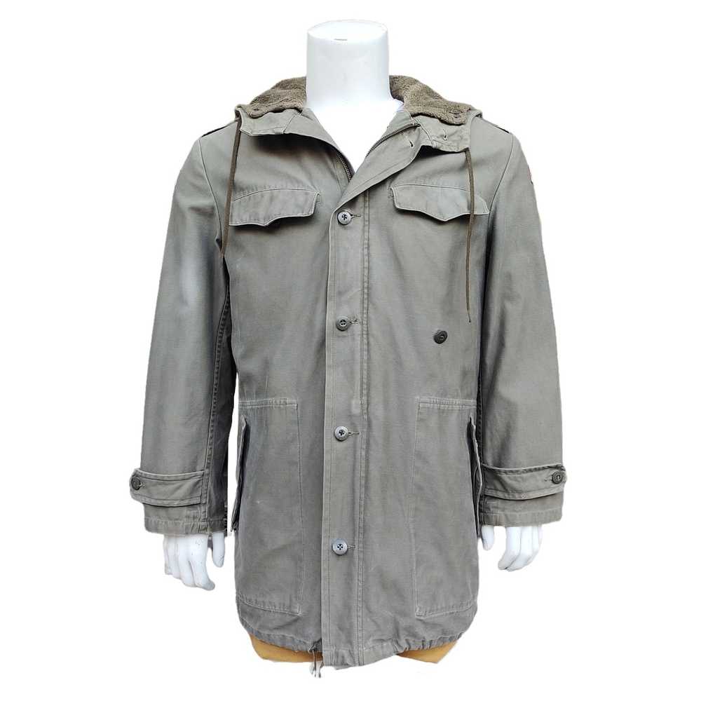 West German Army Schwarz Passau Green Winter Field Coat w/ Liner