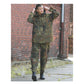 German Military Flecktarn Goretex Wet Weather Suspenders - Surplus