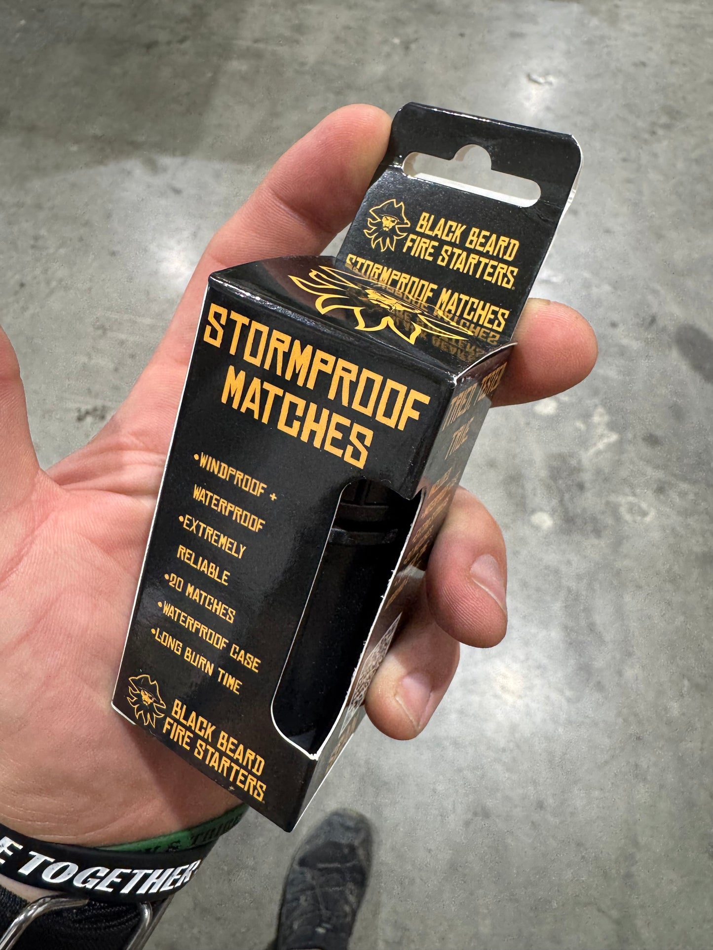 Blackbeard Stormproof Matches - 20pk