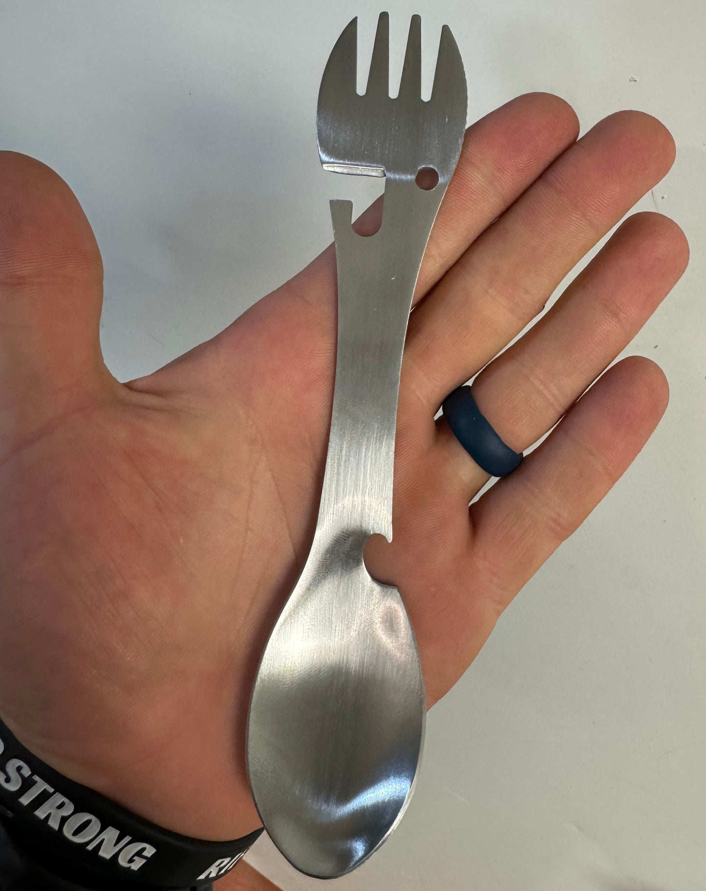 TaCtICaL Spork 5-In-1 Camping Utensil MULTITOOL - Stainless Steel